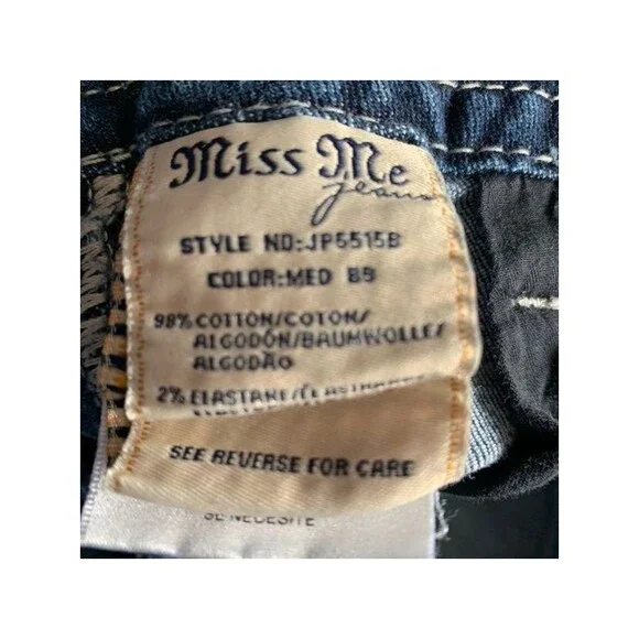 Miss Me Boot Cut jeans size 28 - Picture 6 of 6